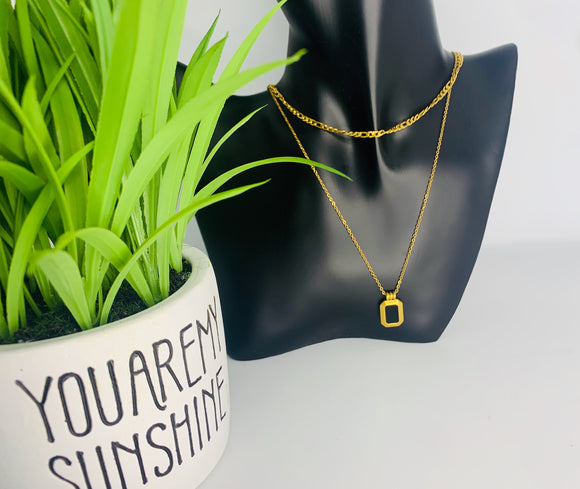 Into The Abyss Layered Necklace