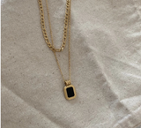 Into The Abyss Layered Necklace